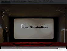 Tablet Screenshot of nuovofilmstudiolab.wordpress.com