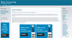 Desktop Screenshot of bullcrossing.wordpress.com