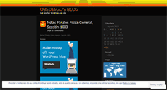 Desktop Screenshot of obedesgo.wordpress.com