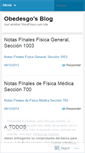 Mobile Screenshot of obedesgo.wordpress.com