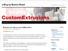 Tablet Screenshot of bostonretailproducts.wordpress.com