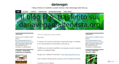 Desktop Screenshot of dariavegan.wordpress.com