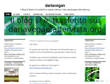 Tablet Screenshot of dariavegan.wordpress.com