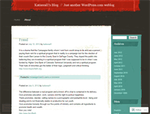 Tablet Screenshot of katisreal1.wordpress.com