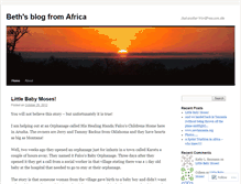 Tablet Screenshot of bethers25.wordpress.com