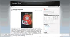 Desktop Screenshot of munchinmosleys.wordpress.com