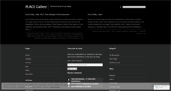 Desktop Screenshot of placegallery.wordpress.com