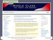 Tablet Screenshot of middleclassparty.wordpress.com