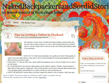 Tablet Screenshot of nakedbackpackersandsordidstories.wordpress.com