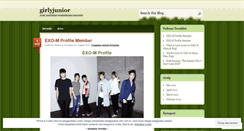 Desktop Screenshot of girlyjunior.wordpress.com
