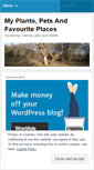 Mobile Screenshot of myplantsandplaces.wordpress.com