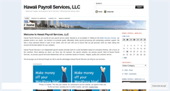 Desktop Screenshot of hawaiipayrollservices.wordpress.com