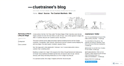 Desktop Screenshot of cluetrainee.wordpress.com