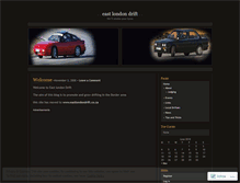 Tablet Screenshot of eastlondondrift.wordpress.com