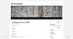 Desktop Screenshot of fochshole.wordpress.com