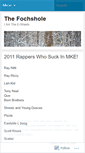 Mobile Screenshot of fochshole.wordpress.com