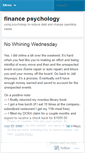 Mobile Screenshot of financepsychology.wordpress.com