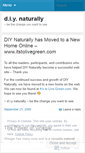 Mobile Screenshot of diynaturally.wordpress.com