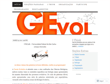 Tablet Screenshot of gevolufscar.wordpress.com