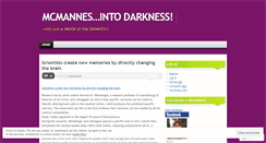 Desktop Screenshot of mcmannes.wordpress.com