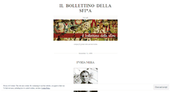 Desktop Screenshot of ilbollettinodellasfiga.wordpress.com