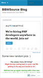 Mobile Screenshot of bbwsource.wordpress.com