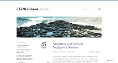 Desktop Screenshot of cedrireland.wordpress.com