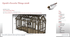 Desktop Screenshot of oprahsfavoritethings.wordpress.com