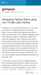 Mobile Screenshot of grimpson.wordpress.com