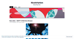 Desktop Screenshot of niceinharlem.wordpress.com