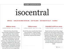 Tablet Screenshot of isocentral.wordpress.com
