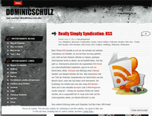 Tablet Screenshot of dominicschulz.wordpress.com