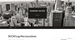 Desktop Screenshot of damienhayes0.wordpress.com