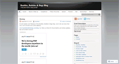 Desktop Screenshot of baublesbubblesbags.wordpress.com