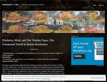 Tablet Screenshot of dimension117.wordpress.com