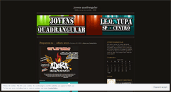 Desktop Screenshot of jovenscentro.wordpress.com