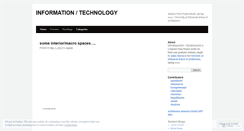 Desktop Screenshot of infotechmfp.wordpress.com