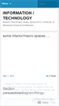 Mobile Screenshot of infotechmfp.wordpress.com