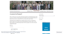 Desktop Screenshot of imovedtofrance.wordpress.com