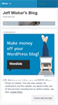 Mobile Screenshot of jeffmlakar.wordpress.com