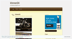 Desktop Screenshot of khmer24.wordpress.com