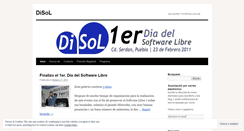 Desktop Screenshot of disolmx.wordpress.com