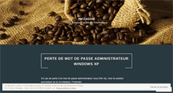 Desktop Screenshot of infoadom.wordpress.com