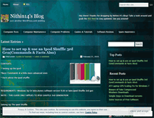 Tablet Screenshot of nithin14.wordpress.com