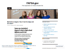 Tablet Screenshot of fafsagov.wordpress.com
