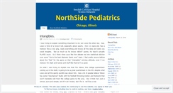 Desktop Screenshot of northsidepediatrics.wordpress.com