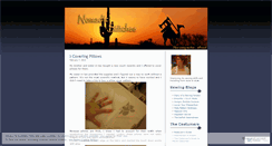 Desktop Screenshot of nomadicstitches.wordpress.com