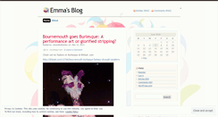 Desktop Screenshot of emmabottamley.wordpress.com