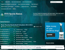 Tablet Screenshot of hvasportsnation.wordpress.com