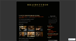 Desktop Screenshot of braidstudio.wordpress.com